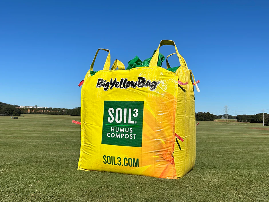 Bulk Compost in a BigYellowBag-with Sod - Image 3